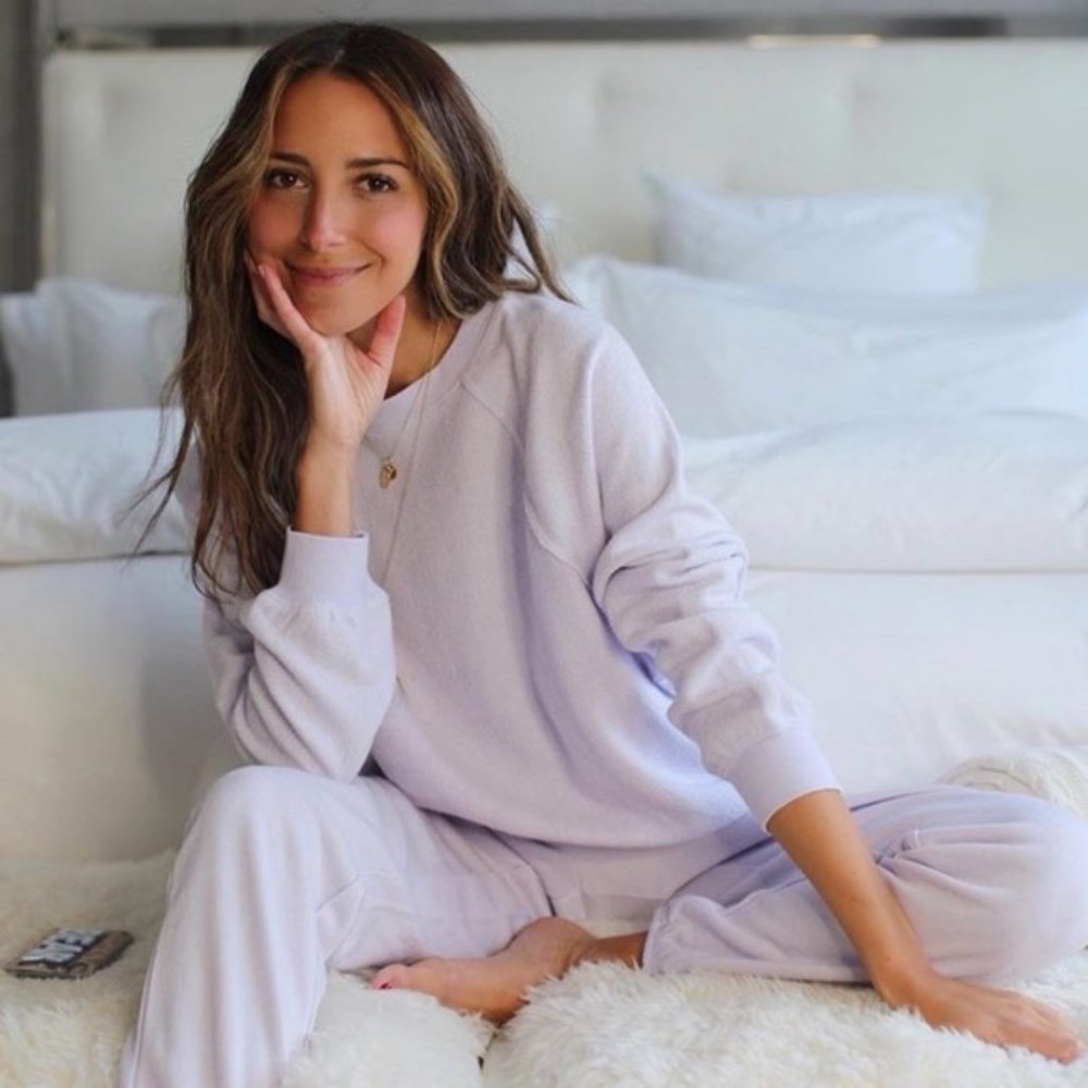 Something Navy Soft Fleece Pullover Sweatshirt - image 2